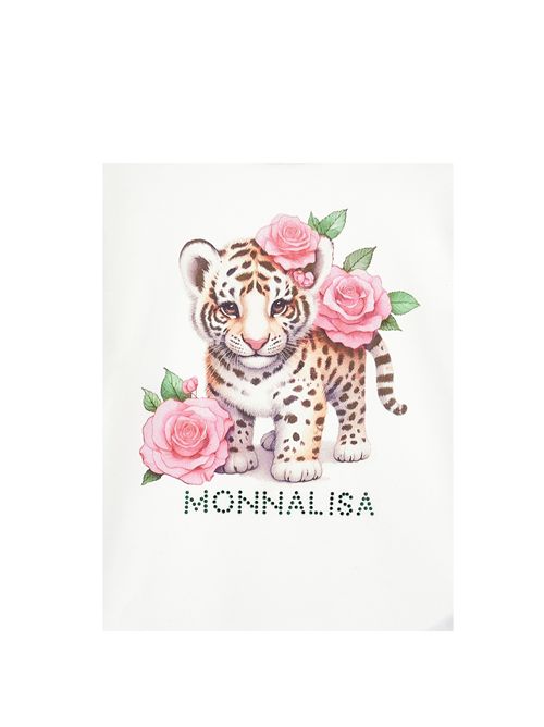 T-shirt, bambina, logata. MONNALISA | 11F627 62020001